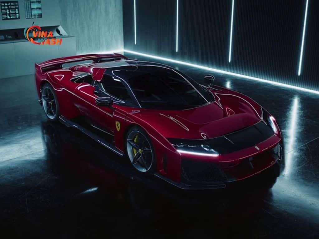 Khả năng tăng tốc của Ferrari F80 từ 0-100km chỉ xấp xỉ 2s 