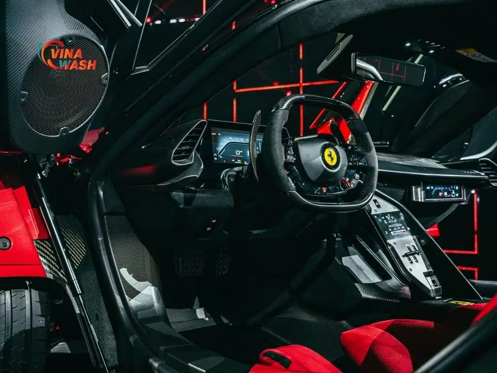 Thiết kế vô lăng của Ferrari F80