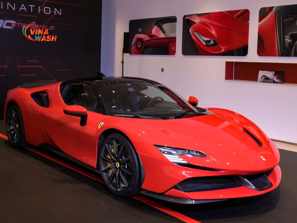 Thiết kế đầu xe của Ferrari SF90 Stradale 