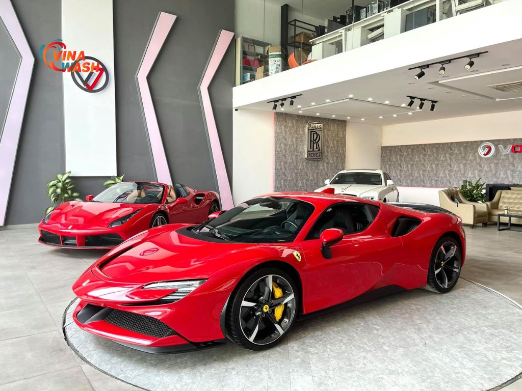 Ferrari SF90 Stradale - siêu xe hybrid plug-in hàng đầu thế giới