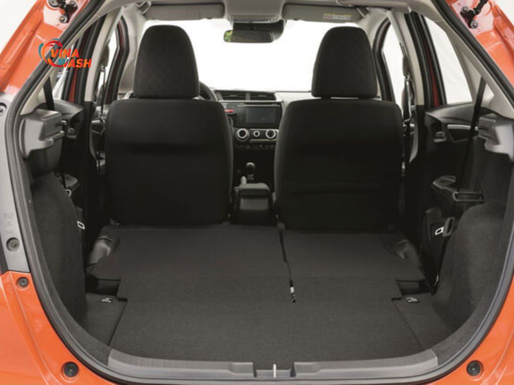 Thiết kế khoang hành lý của Honda Jazz