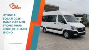 Hyundai Solati được đánh giá là một chiếc xe khách 16 chỗ đẹp