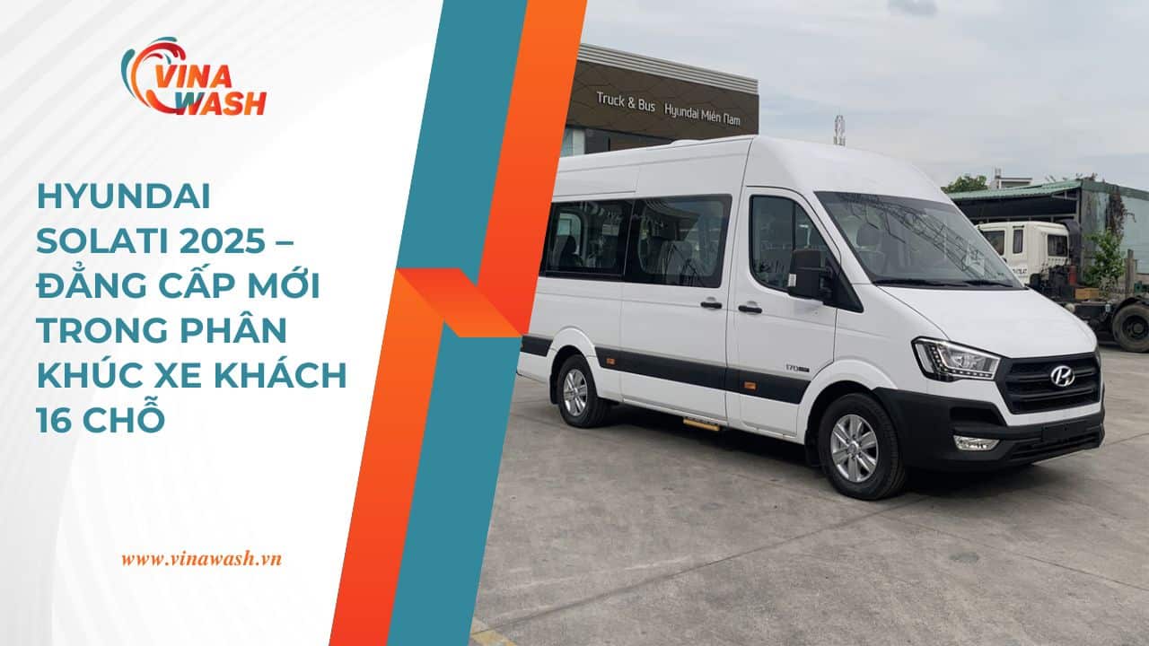 Hyundai Solati được đánh giá là một chiếc xe khách 16 chỗ đẹp