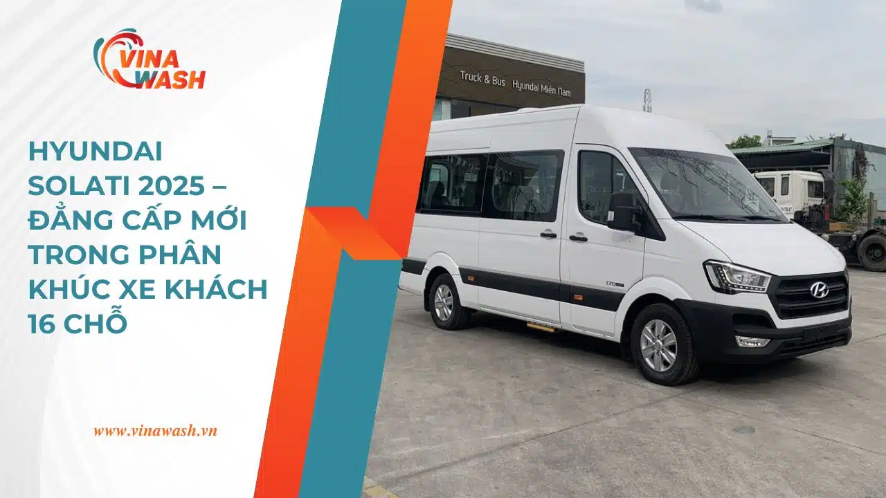 Hyundai Solati được đánh giá là một chiếc xe khách 16 chỗ đẹp