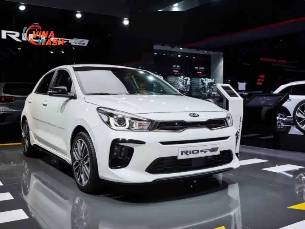 Thiết kế đầu xe của Kia Rio
