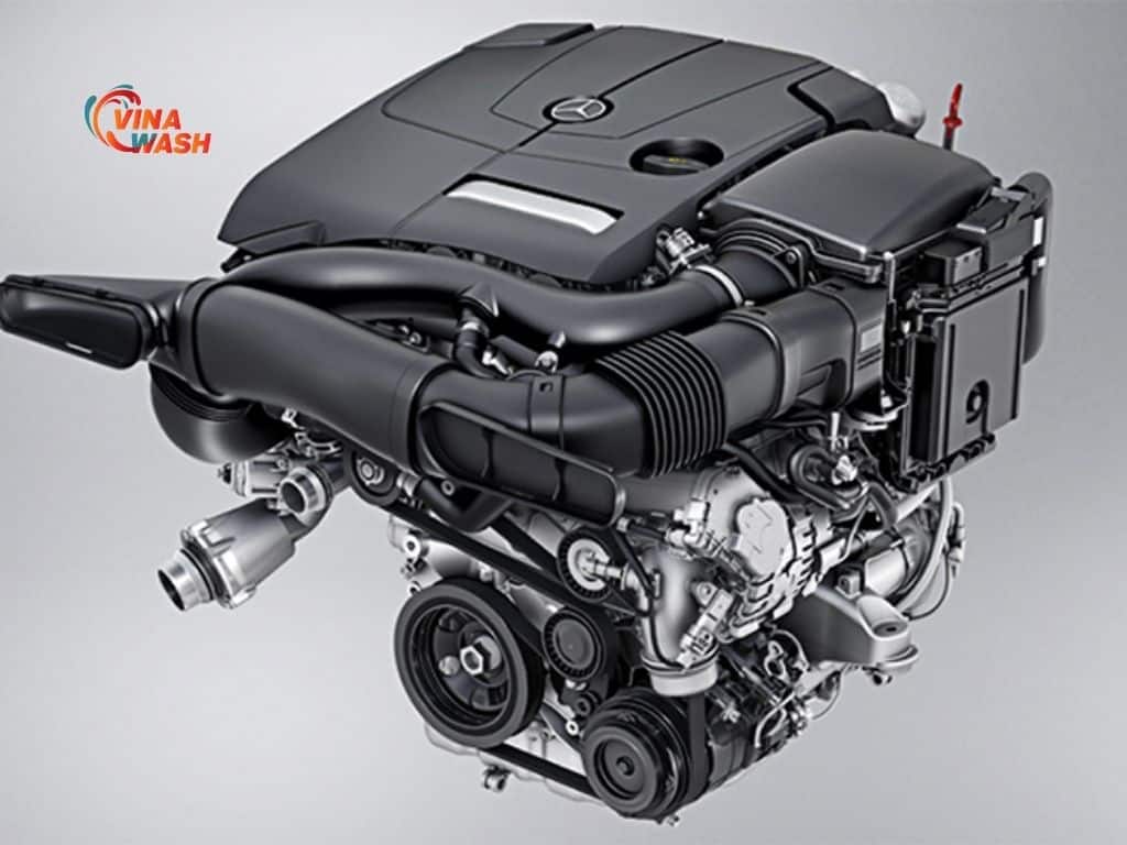 Thiết kế động cơ của Mercedes E250