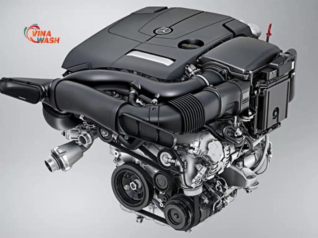 Thiết kế động cơ của Mercedes E250