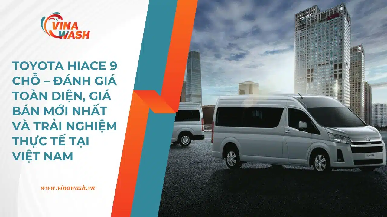 Toyota Hiace là mẫu xe 16 chỗ chất lượng Nhật Bản