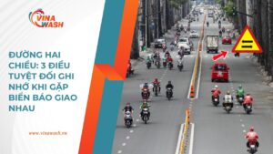Đường hai chiều và biển báo giao nhau