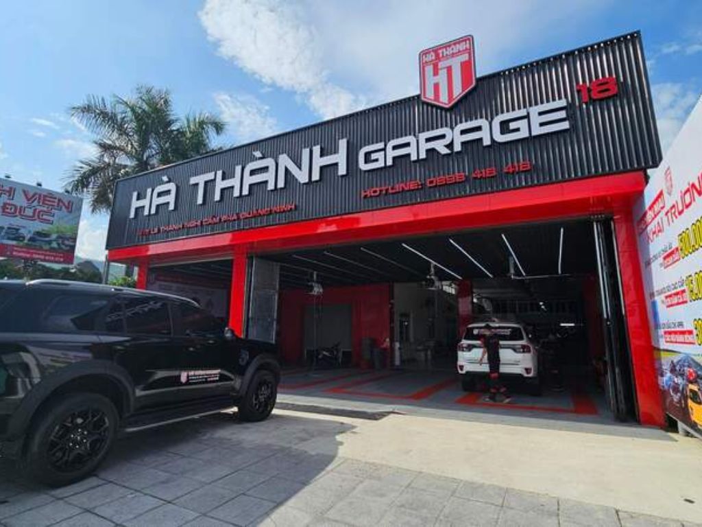 Garage ô tô Hà Thành chuyên sửa chữa, bảo dưỡng xe hơi chuyên nghiệp tại Hà Nội