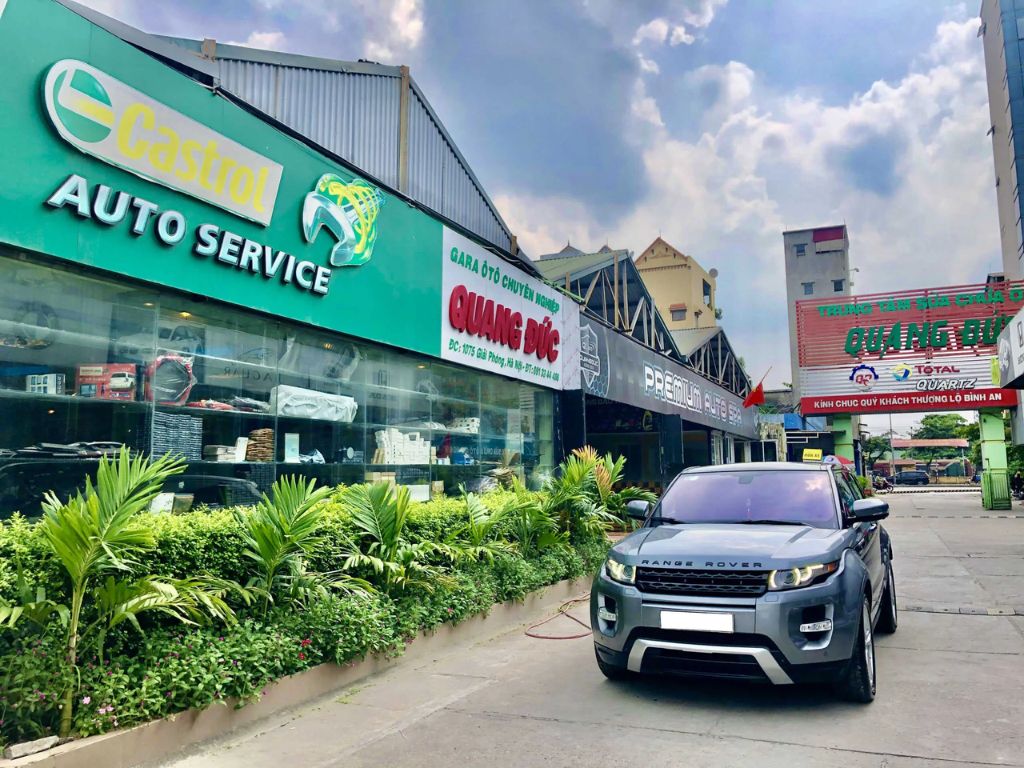 Garage ô tô Quang Đức – Trung tâm bảo dưỡng và thay dầu Castrol uy tín cho xe hơi