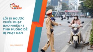 Công An bắt một cô gái đi ngược chiều