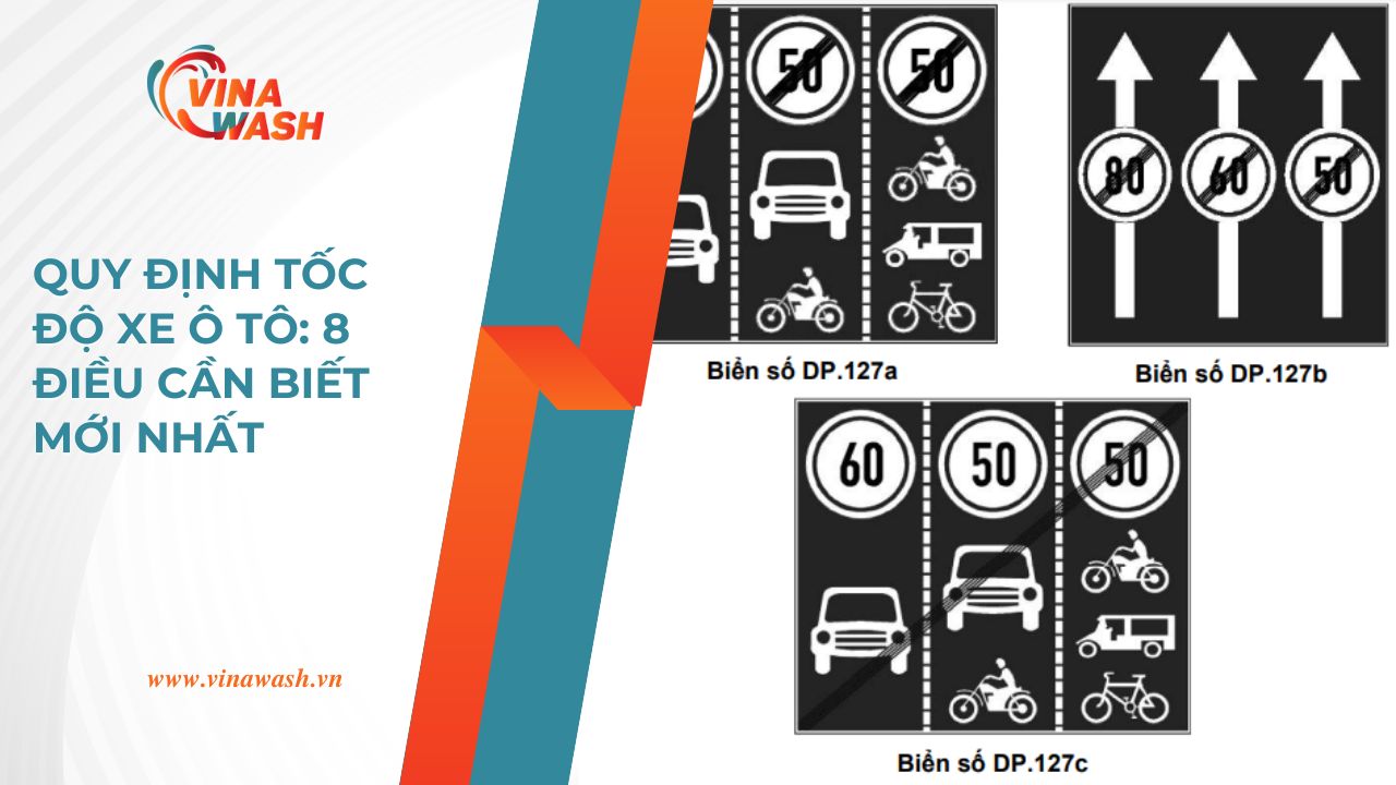 banner VinaWash – bài viết quy định tốc độ xe ô tô