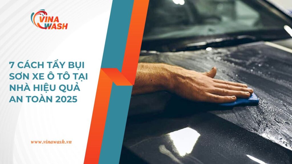 Xe ô tô sau khi được tẩy bụi sơn sáng bóng, loại bỏ hoàn toàn vết sần li ti