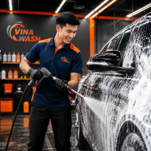 Rửa xe ô tô chuyên nghiệp tại TPHCM